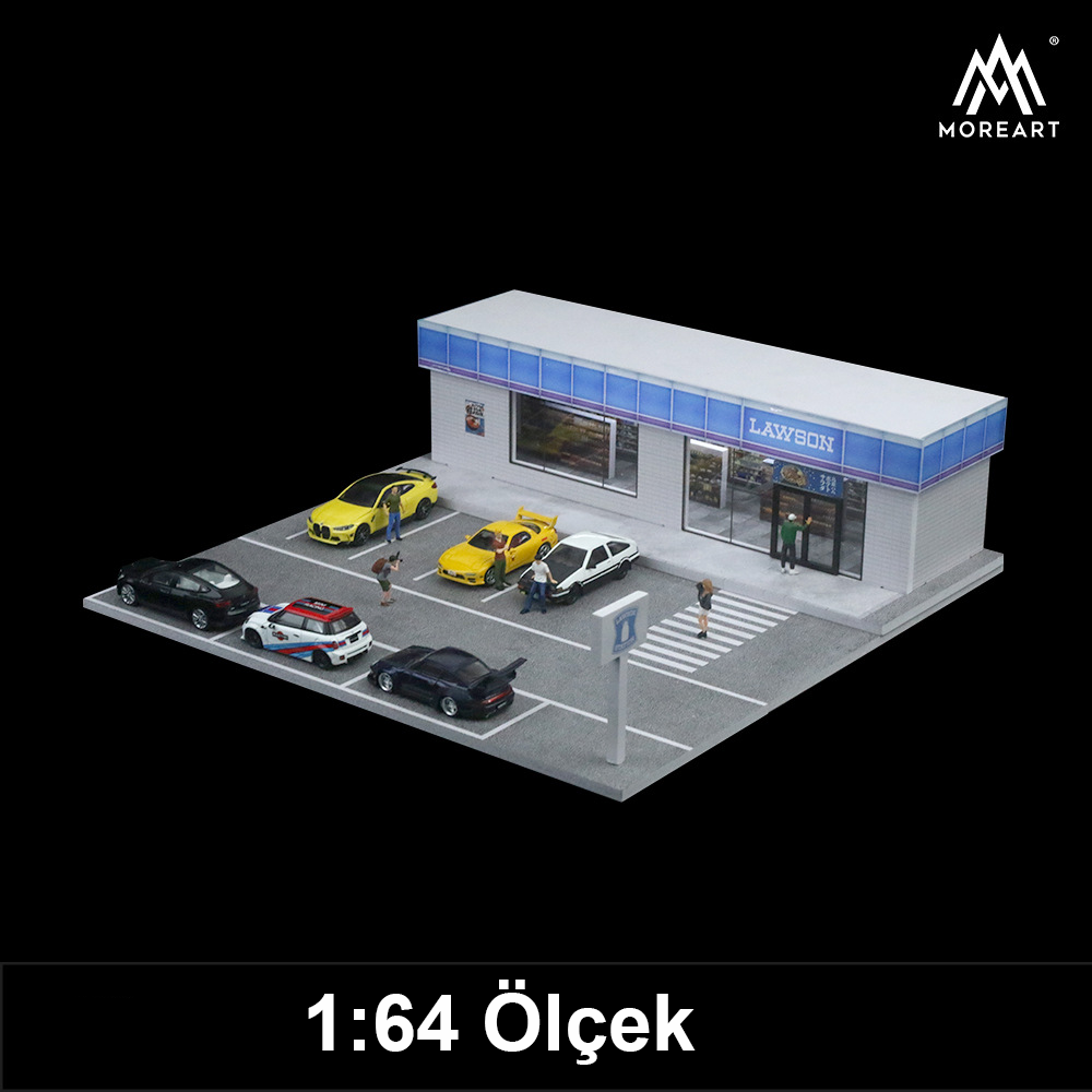 1:64 Araç Otopark Maketi