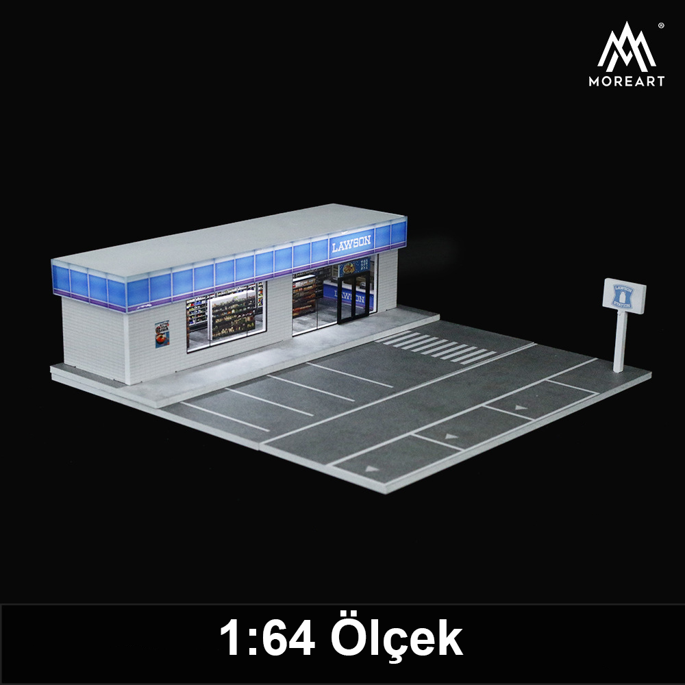 1:64 Araç Otopark Maketi