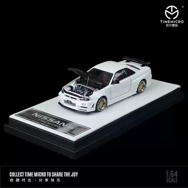 1:64 Nissan GTR R34 Diecast Araç Modeli