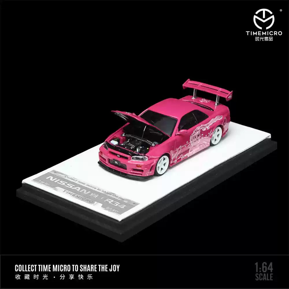 1:64 Nissan GTR R34 Diecast Araç Modeli