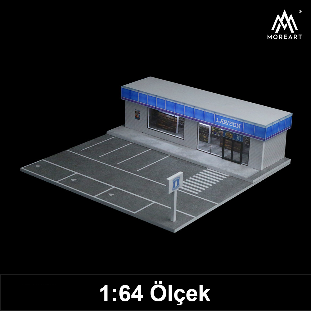 1:64 Araç Otopark Maketi