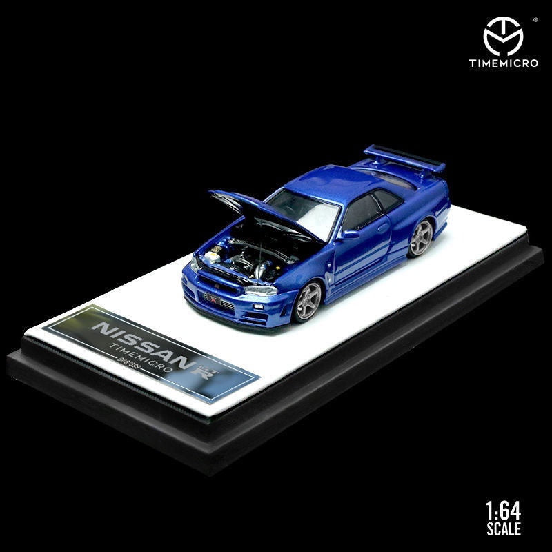 1:64 Nissan GTR R34 Diecast Araç Modeli