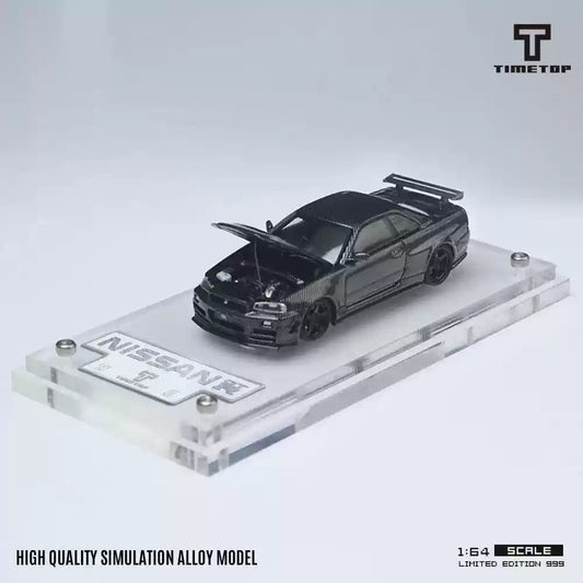 1:64 Nissan GTR R34 Diecast Araç Modeli
