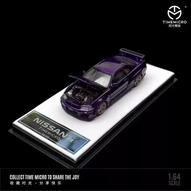 1:64 Nissan GTR R34 Diecast Araç Modeli