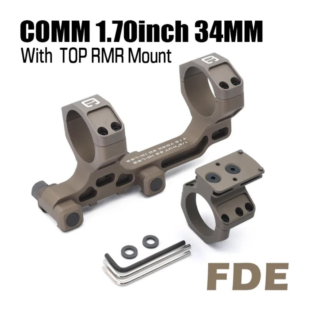 Specprecision COMM 1.70inch 34MM With TOP RMR Mount